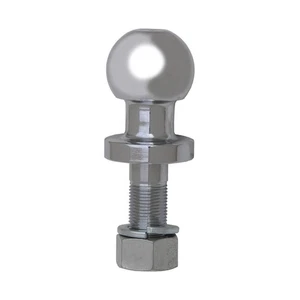 50mm Tow Ball with 22mm Threaded Hitch Pin MAX 1.5 Ton Tractor ATV Quad 2" - Picture 1 of 9