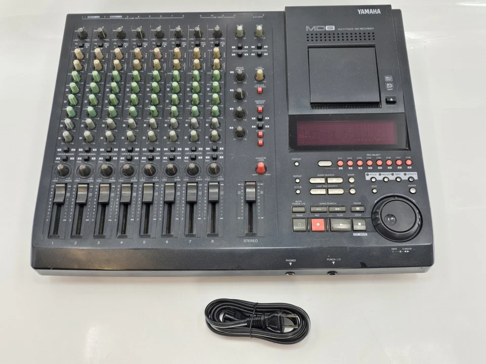 YAMAHA MD8 Yamaha Multi-Track Recorder - Powers On - Sound Confirmed - VG - Image 1 of 4