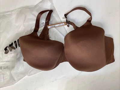 Nuevo Sujetador SKIMS 44 DDDD Cobertura Completa Ligeramente Forrado Color Cacao Foto 1 de 4
