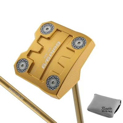 Kasco Gold 9/9 DELTA-FACE Turtle DFT-023 Putter Original Carbon Shaft 2025 34inc - Image 1 of 4