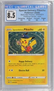 CGC 8.5 Special Delivery Pikachu SWSH074 Holo Promo Black Star Pokemon 2020 - Bild 1 von 2
