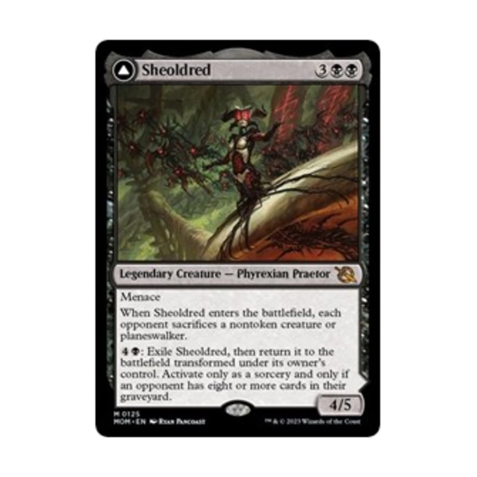 WOTC March of the Machine Sheoldred (MR) NM - Image 1 of 1