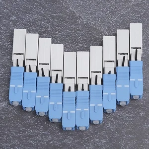 10Pcs Fiber Optic Schnellverbinder Upc Ftth Sc/ Embedded Schnelle Kalt A CHP - Afbeelding 1 van 14