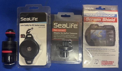 4x Nuevos accesorios para cámara submarina SeaLife Foto 1 de 3