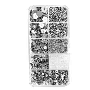 1650pcs Earring Hooks Eye Earring Hooks Eye Pin Earring Posts for Jewelry - Picture 1 of 12