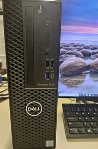 Dell Precision 3431 Core i5-9600CPU @ 3.10GHz 256GB SSD 32GB RAM W10 w/ extra HD - Bild 1 von 13