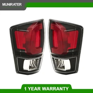 Driver+Passenger Rear Side Fit For Toyota Tacoma 2016-2021 Halogen Tail Lights - Picture 1 of 12