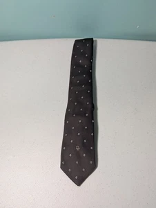 Vintage Christian Dior Tie Brown 3" Wide - Picture 1 of 7