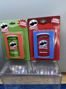 2x Pringles Jumbo Radiergummis 2er Set Original Sour Cream Neu - Bild 1 von 5