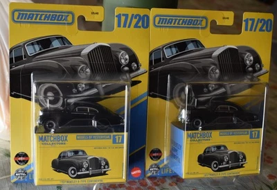 Matchbox Collectors 1954 Bentley R-Type Continental 2025 17/20 negro lote 2 nuevos Foto 1 de 4