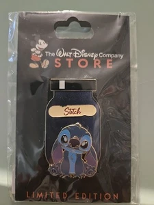 D23 2024 Walt Disney Company Store DEC Color Shades Of Magic Jar Stitch LE Pin - Picture 1 of 1