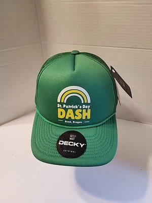 Gorra gorra de camionero con espalda de malla de espuma Oregon para tablero del día de San Patricio OSFM  Foto 1 de 4