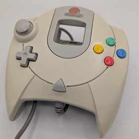 SEGA Dreamcast Controller HKT-7700 White TESTED WORKING