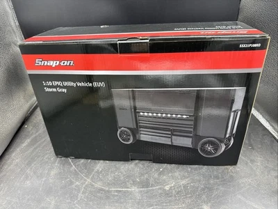 Herramientas Snap-on 1:10 EPIQ Vehículo utilitario EUV Gris tormenta SIN ABRIR en caja original Foto 1 de 4