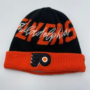 New Era Philadelphia Flyers NHL Hockey Winter Fleece gefütterte Mütze Cap - Bild 1 von 4