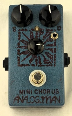 ANALOGMAN Mini Chorus con actualización de perilla MIX - Pedal EFECTO CORO Foto 1 de 4