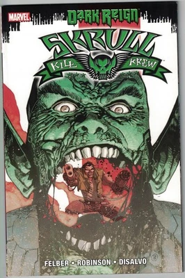 DARK REIGN SKRULL KILL KREW TP TPB $19.99srp Mark Robinson 2009 OOP NEW NM - Image 1 of 2