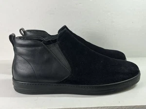 PRADA Slip On Chelsea Sneakers da Skate Nero Pelle/Camoscio US 12 Uomo EU 47 - Foto 1 di 9