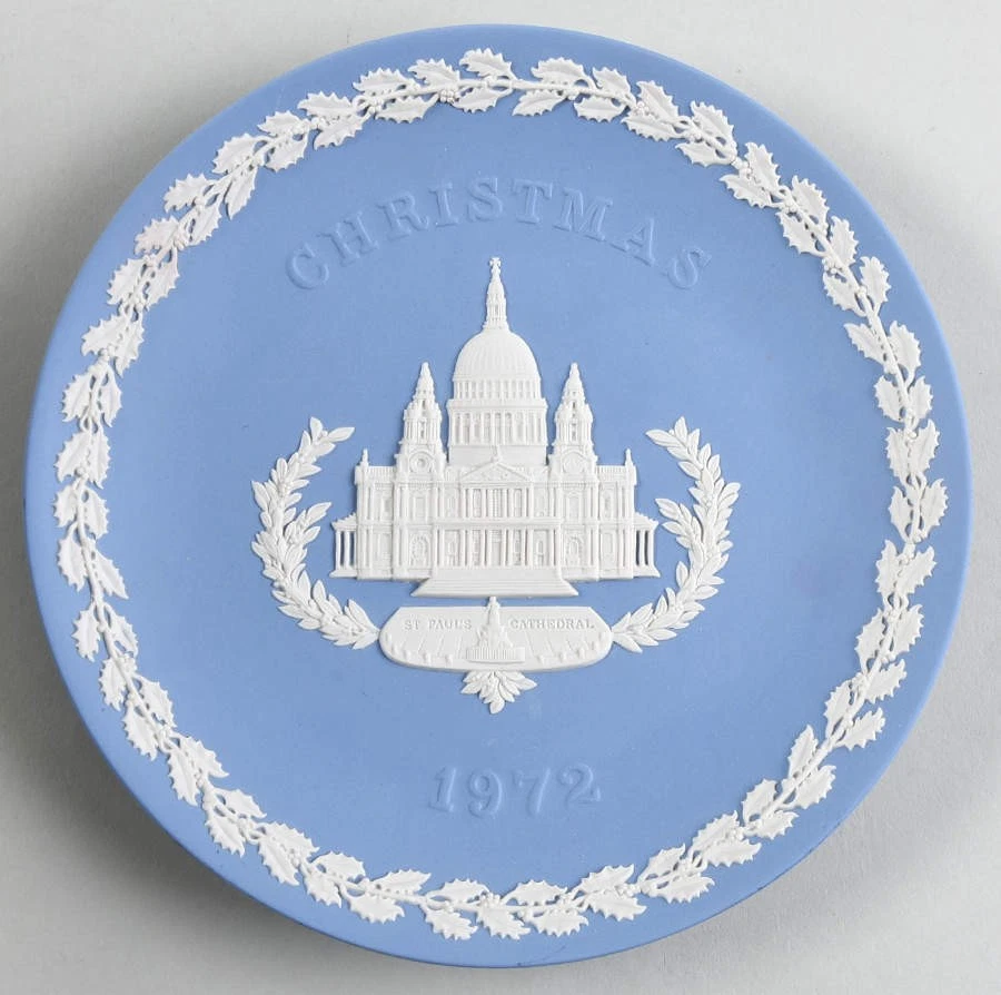 Plato de Navidad Wedgwood Jasperware Catedral de San Pablo - En caja 82040 Foto 1 de 1