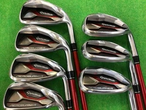 TaylorMade AERO BURNER Iron Set Golf Club 5-P,A 7pcs TM7-415/S #AB17453 - Picture 1 of 6