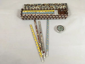 Neu ohne Etikett Vera Bradley Stift- und Bleistift-Sets in Schieferblüten - Bild 1 von 6