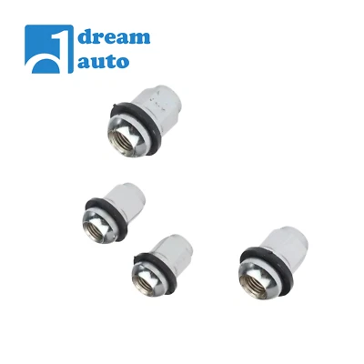 4 件 Chrome 长 Med Lug Nut 适用于 1994 - 2015 年本田 Odyssey Accord 90381-SV1-981 美国 — 第 1/4 张图片