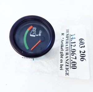 Indicador de temperatura del aceite VDO 603206 14.12.067.00 -sin usar/embalaje original- - Imagen 1 de 4
