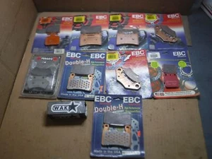 EBC HIGH PERFORMANCE SPORTBIKE MOTORCYCLE ATV BRAKE PAD LOT. REFER TO PICS. - Picture 1 of 8