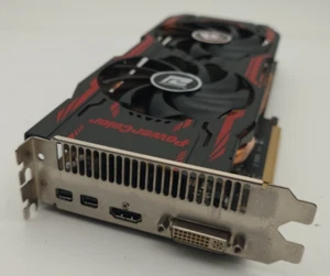 POWERCOLOR AMD RADEON R9 280X 3GB GDDR5 PCI-E DVI HDMI 2XMINI-DP GRAFIKKARTE✅ - Bild 1 von 3