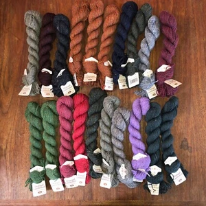 20x Roawn Donegal Lambswool Skeins Multicolor Lot! Must See! Lot 2 Of 4 - Picture 1 of 17
