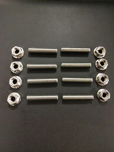 Kit borchie collettore aspirazione inox ASTRA Vxr e dadi flangia Z20leh Let Ect x8 - Foto 1 di 3