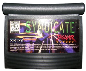 Syndicate Atari Jaguar Video Game Cartridge 1995 ~ getestet & funktionsfähig - Bild 1 von 7