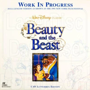 Beauty and the beast laser disc. Unfinished World Trade Version. Rare. - Picture 1 of 1