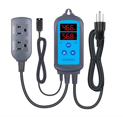 Inkbird IHC-200 Digital Dural Stage Humidity Control Humidifier/Humidistat  - Image 1 of 4