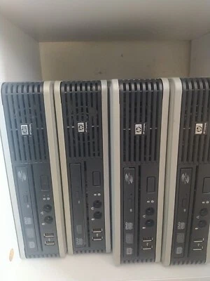 MINI-PC HP DESKPRO DC7800 SLIM MINI-COMPUTER 2 GB RAM DVD RW Core2DUO CPU 8xUSB - Immagine 1 di 3