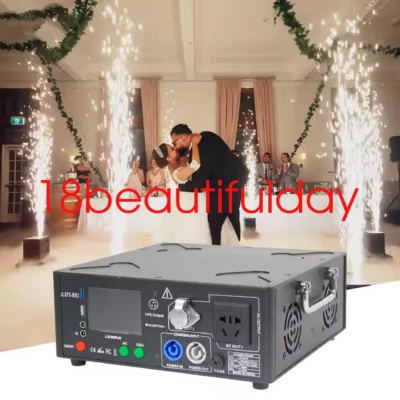 Mobile Battery Packs Base for 600W/750W Cold Spark Machine Portable Recharge - Image 1 of 4