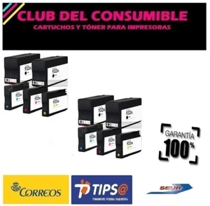 10 X HP 932XL 933XL NO OEM V4/V5 OfficeJet 7110 Wide Format ePrinter - Imagen 1 de 1