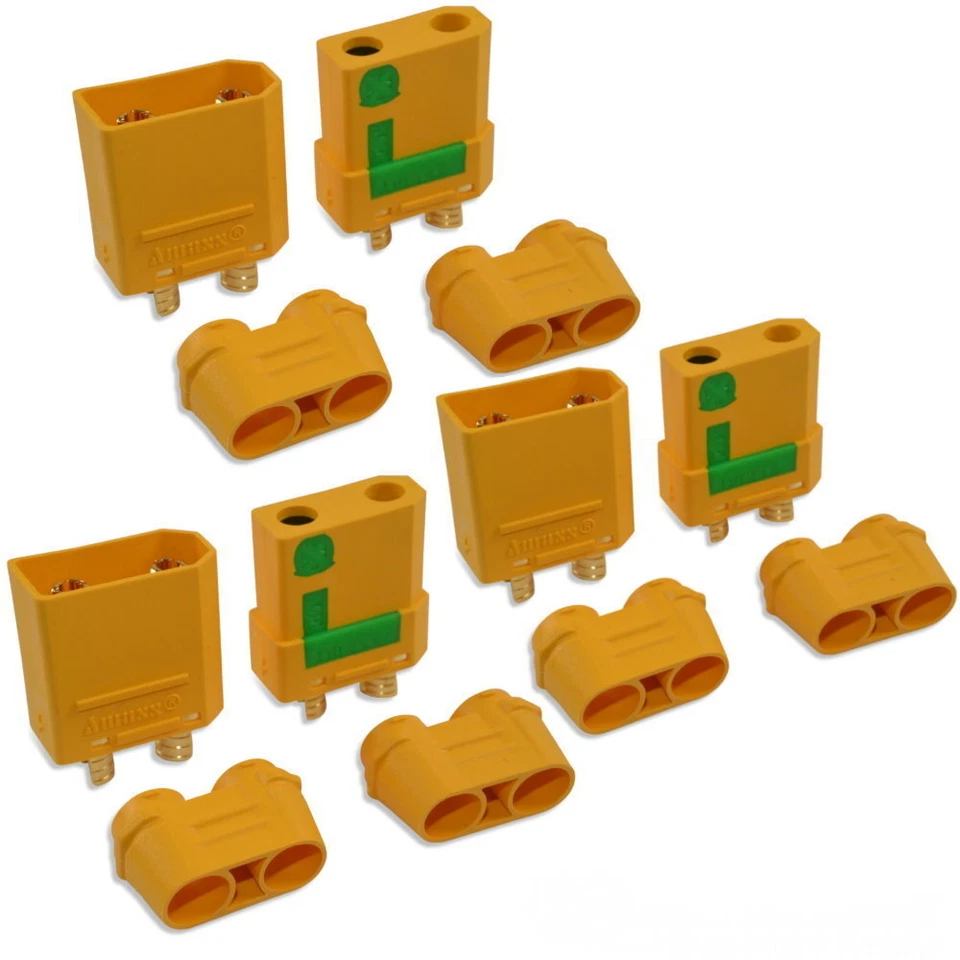 Hochstrom XT90 Anti Blitz Stecker Buchse Anti Spark 1,2,3, Paar - Bild 1 von 1