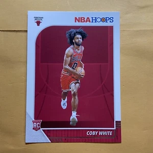2019-20 Panini NBA Hoops Coby White Rookie Card RC #204 BULLS - Bild 1 von 2