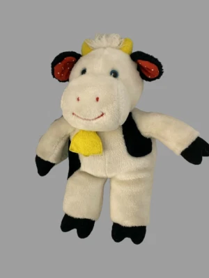 Peluche musical Cow Eden Toy Co juega It's a Small World 10" Foto 1 de 4