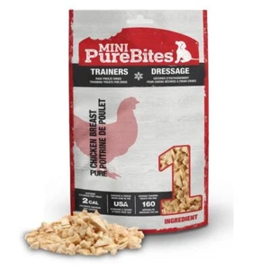 Mini PureBites Freeze-Dried Chicken Dog Training Treats 2.1 oz - Picture 1 of 7