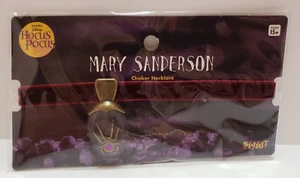 Disney Hocus Pocus Mary Sanderson Choker Necklace Cosplay Spirit Halloween New - Picture 1 of 4