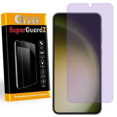 Protector de pantalla de vidrio anti luz azul para Samsung Galaxy S24 Ultra / S25 Ultra Foto 1 de 4