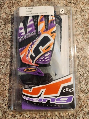 Новый в коробке винтажный JT гонки питания перчатки MX мотокросса размер 7 - Изображение 1 из 4
