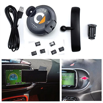 Caricabatterie Auto Wireless Navigazione Supporto Cellulare per Smart New 453... - Immagine 1 di 4