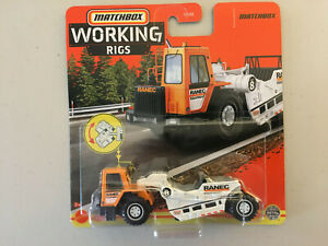 2021 Matchbox Real Working Rigs #5/16 Road Scraper - Ready To Ship!