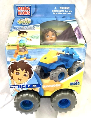 MEGA BLOKS GO DIEGO GO Land-Water-Rescue Vehicle - Image 1 of 3