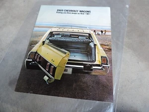 1969 Chevy Wagons Brochure - Picture 1 of 4