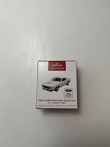 NEW 2024 Hallmark Keepsake-1969 Ford Mustang Boss 429 Lil’ Classic Cars Ornament - Picture 1 of 2