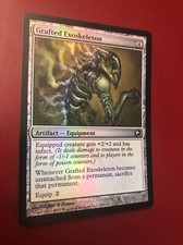 MTG - Grafted Exoskeleton - FOIL - Scars of Mirrodin - NM/MT - Brandy New!